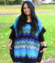 aquarius poncho