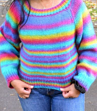 rainbow sweater